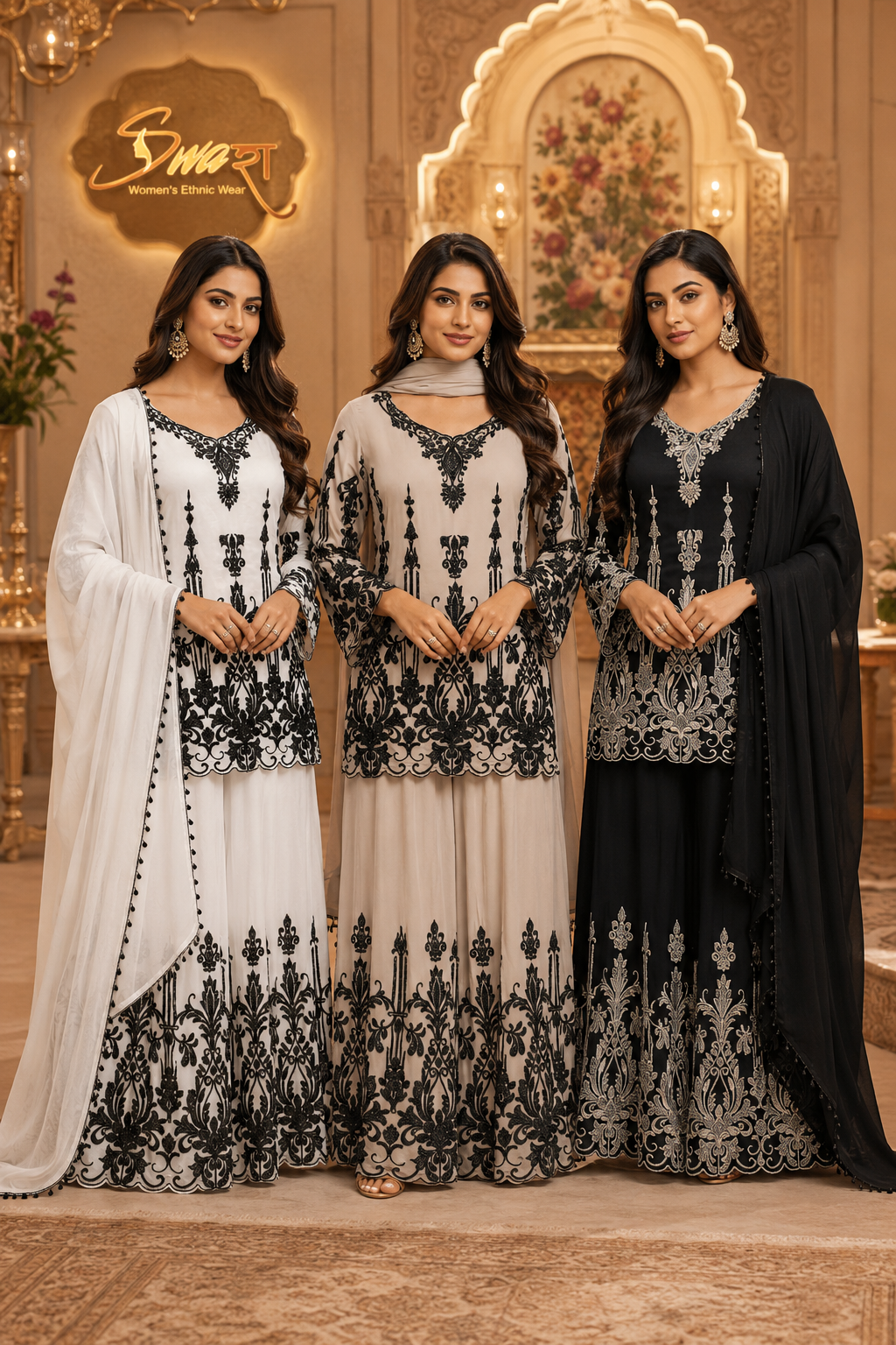 Vandana Semi-Silk Suit